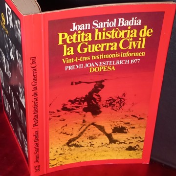 PETITA HISTÒRIA DE LA GUERRA CIVIL, JOAN SARIOL BADÍA