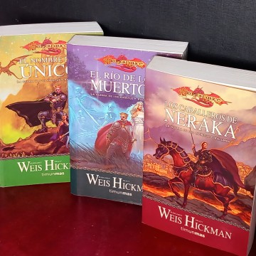 TRILOGÍA LA GUERRA DE LOS ESPÍRITUS - DRAGONLANCE, MARGARET WEIS Y TRACY HICKMAN.