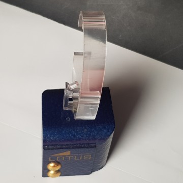 5 € Soporte reloj Lotus de madera