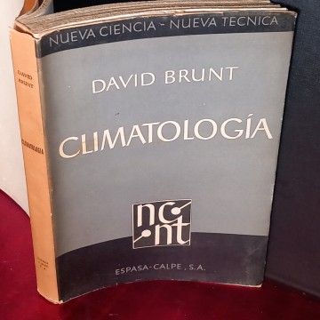 CLIMATOLOGÍA, DAVID BRUNT.