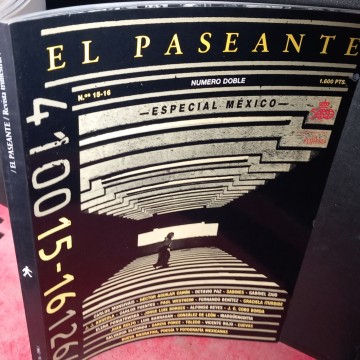 REVISTA EL PASEANTE 15-16, ESPECIAL MÉXICO.