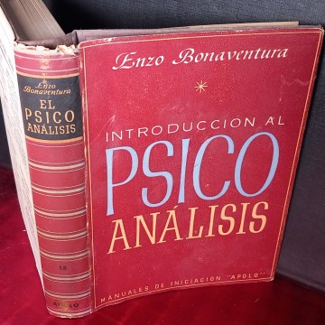 INTRODUCCIÓN AL PSICOANÁLISIS, ENZO BONAVENTURA.