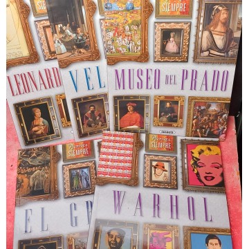 LOTE 5 LIBROS PINTORES DE SIEMPRE.