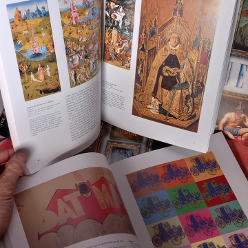 LOTE 5 LIBROS PINTORES DE SIEMPRE.