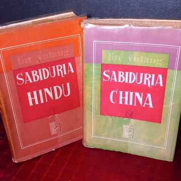 SABIDURÍA CHINA E HINDÚ, LIN YUTANG.