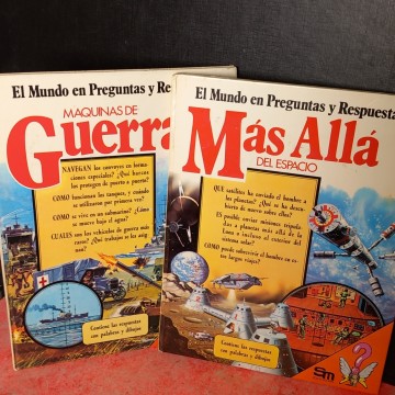 MÁQUINAS DE GUERRA Y MÁS ALLÁ DEL ESPACIO,  EL MUNDO EN PREGUNTAS Y RESPUESTAS.