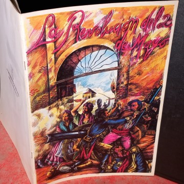 CÓMIC LA REVOLUCIÓN DEL 2 DE MAYO, SANTIAGO CUETO.