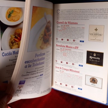 MARIDAJE: ARMONÍA DE VINOS Y PLATOS DE LA GASTRONOMÍA ESPAÑOLA.