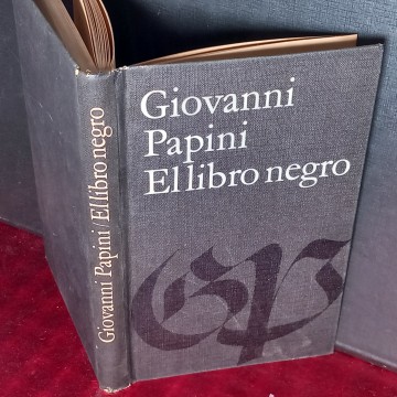 EL LIBRO NEGRO, GIOVANNI PAPINI.