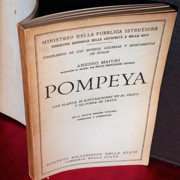 GUÍA ARQUEOLÓGICA DE POMPEYA, AMEDEO MAIURI.