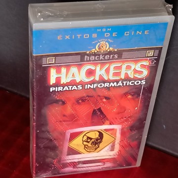 HACKERS PIRATAS INFORMÁTICOS VHS NUEVO