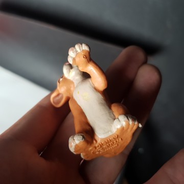 Figuritas Simba El Rey León PVC bully años 90