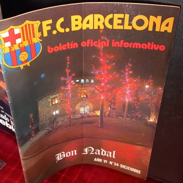 F.C.BARCELONA BOLETÍN OFICIAL INFORMATIVO 54