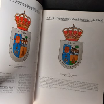 ESCUDOS DE ARMAS DEL EJÉRCITO ESPAÑOL, FERMÍN DÍEZ CASTAÑO.
