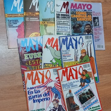 LOTE 10 REVISTAS MAYO.