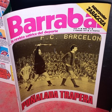 REVISTA BARRABÁS 229, POSTER DEL HÉRCULES C.F.