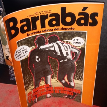 REVISTA BARRABÁS 230, PÓSTER DE BÁRBARA REY.