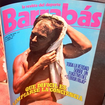 REVISTA BARRABÁS 237, póster ÁNGEL NIETO.