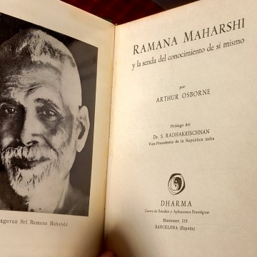 RAMANA MAHARSHI Y LA SENDA DEL CONOCIMIENTO DE SI MISMO, ARTHUR OSBORNE.