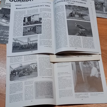 LOTE 10 REVISTAS EL GURRIÓN LABUERDA, HUESCA.