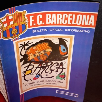 F.C.BARCELONA BOLETÍN OFICIAL INFORMATIVO 41.