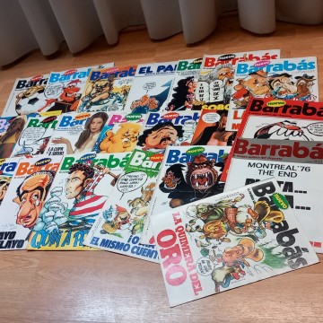 LOTE 21 REVISTAS BARRABÁS.