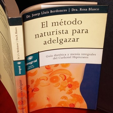 EL MÉTODO NATURISTA PARA ADELGAZAR, JOSEP LLUÍS BERDONCES.