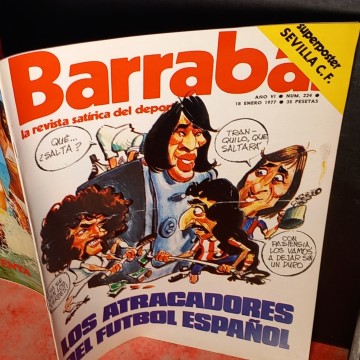 REVISTA BARRABÁS 224 PÓSTER SEVILLA C.F.