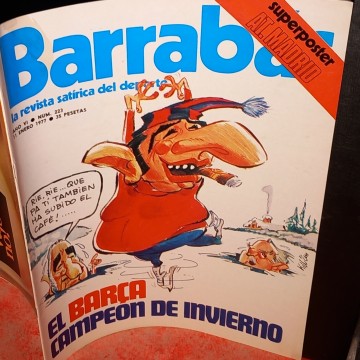 REVISTA BARRABÁS 223 PÓSTER AT. MADRID.