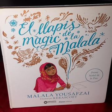 EL LLAPIS MÀGIC DE LA MALALA, MALALA YOUSAFZI I KERSCOET.