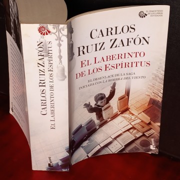EN EL LABERINTO DE LOS ESPÍRITUS, CARLOS RUIZ ZAFÓN.