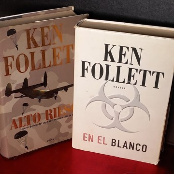 ALTO RIESGO Y EN EL BLANCO, KEN FOLLET.