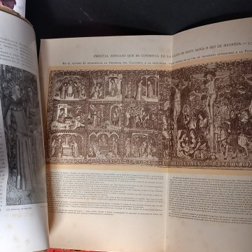 EL FRONTAL BORDADO FLORENTINO DE LA SEO DE MANRESA.