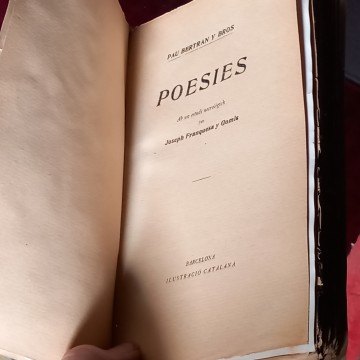 PAU BERTRAN BROS POESIES