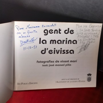 GENT DE LA MARINA D'EIVISSA, VICENT MARÍ, JOSÉ MANUEL PIÑA (FIRMAT).