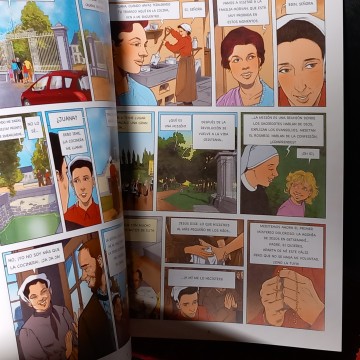 CÓMIC AL ENCUENTRO DE SANTA JUANA JUGAN.