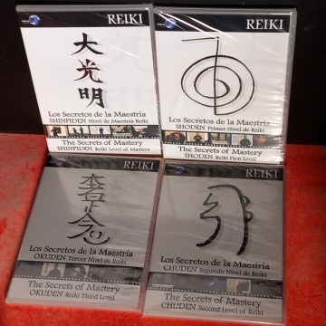 REIKI, LOS SECRETOS DE LA MAESTRÍA DVD (NUEVO).