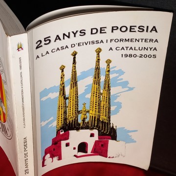 25 ANYS DE POESIA  A LA CASA D'EIVISSA I FORMENTERA A CATALUNYA.