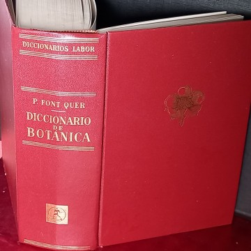 DICCIONARIO DE BOTÁNICA, P. FONT QUER.