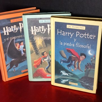 HARRY POTTER 1, 2 y 3.