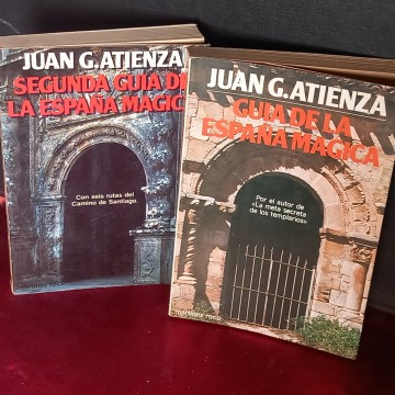 PRIMERA Y SEGUNDA GUÍA DE LA ESPAÑA MÁGICA, JUAN G. ATIENZA.