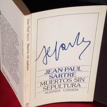 MUERTOS SIN SEPULTURA, JEAN-PAUL SARTRE.