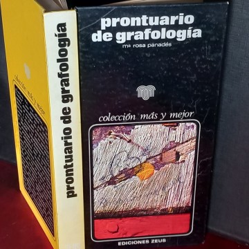PRONTUARIO DE GRAFOLOGÍA, Mª ROSA PANADÉS.