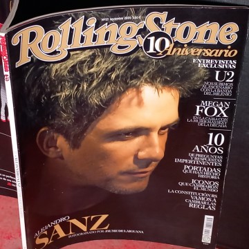 REVISTA ROLLING STONE 121, 10 ANIVERSARIO