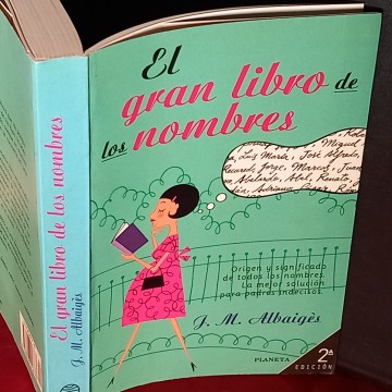 EL GRAN LIBRO DE LOS NOMBRES, J.M. ALBAIGÈS.
