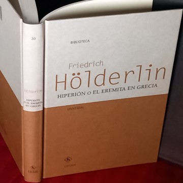 HIPERION O EL EREMITA EN GRECIA, FRIEDRICH HOLDERLIN.