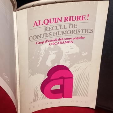 AI QIN RIURE! RECULL DE CONTES HUMORÍSTICS, MONTSERRAT FUSALBA