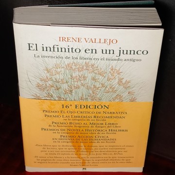 EL INFINITO EN UN JUNCO, IRENE VALLEJO.