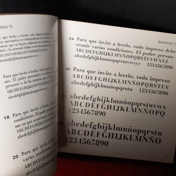 CATÁLOGO TIPOGRAFÍA ANGLOFORT FOTOCOMPOSICIÓN