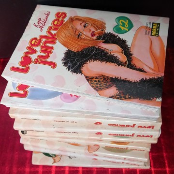 LOTE 9 CÓMICS LOVE JUNKIES.